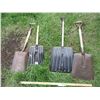 Image 1 : (2) Plastic Shovels, (2) Metal Shovels