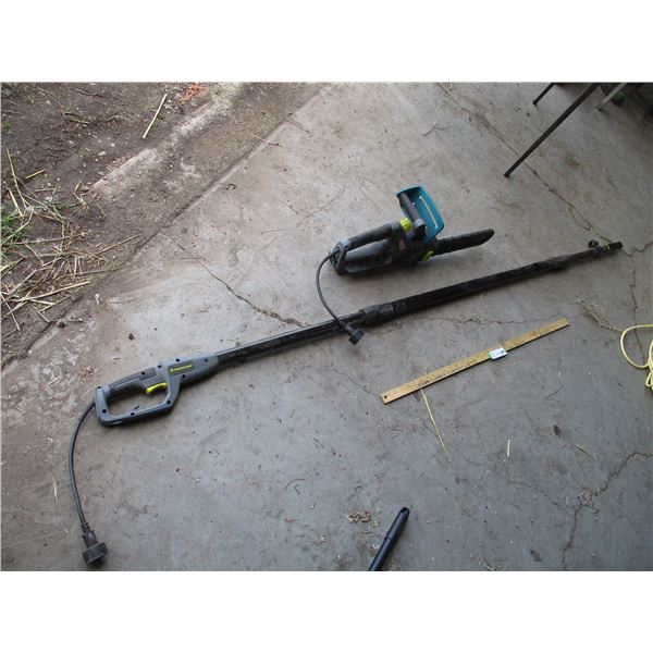Yard works Electric Pole Saw - Extendable