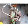 Image 2 : Acetylene Torch (Oxygen & Acetylene Tanks) With Gauges and Cart