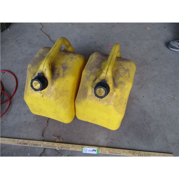 (2) Diesel Jerry Cans