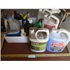 Image 1 : Assortment of Partial Oil Containers, Windshield Washer Fluid