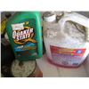 Image 3 : Assortment of Partial Oil Containers, Windshield Washer Fluid