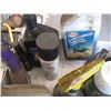 Image 5 : Assortment of Partial Oil Containers, Windshield Washer Fluid