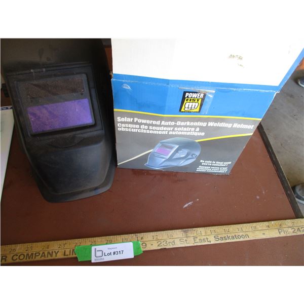 Solar Powered Auto-Darkening Welding Helmet