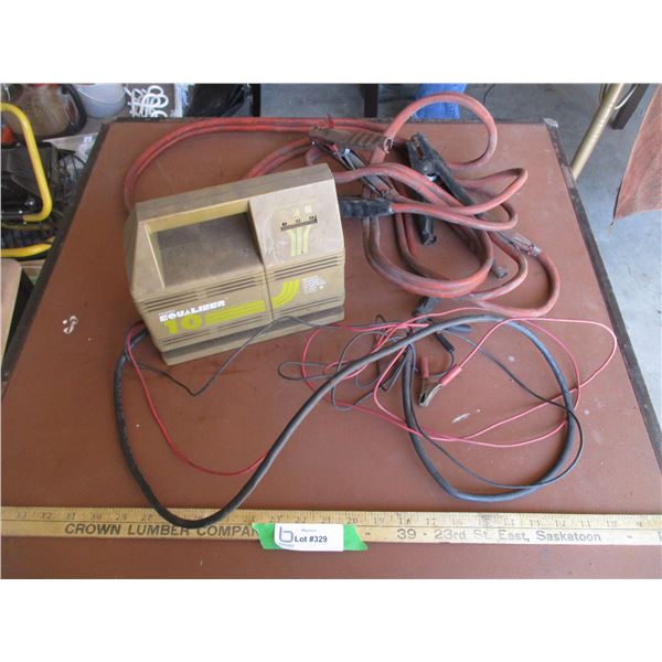 Battery Charger, Booster Cables