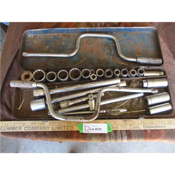 Sockets, Deep Sockets, Ratchet, Extensions, Speed Wrenches, Case, etc.