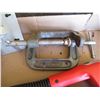 Image 4 : 12 Volt Snake Light, Battery Strap, C Clamps, Gate Valve, Spring, etc.