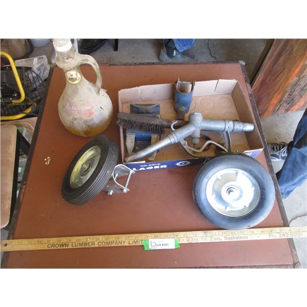 Gate Hardware, Gas Nozzle, Kerosene, Wire Brush