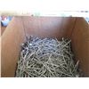 Image 2 : Partial Box of 3 1/2" Galvanized Nails - Large Heads