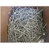 Image 3 : Partial Box of 3 1/2" Galvanized Nails - Large Heads