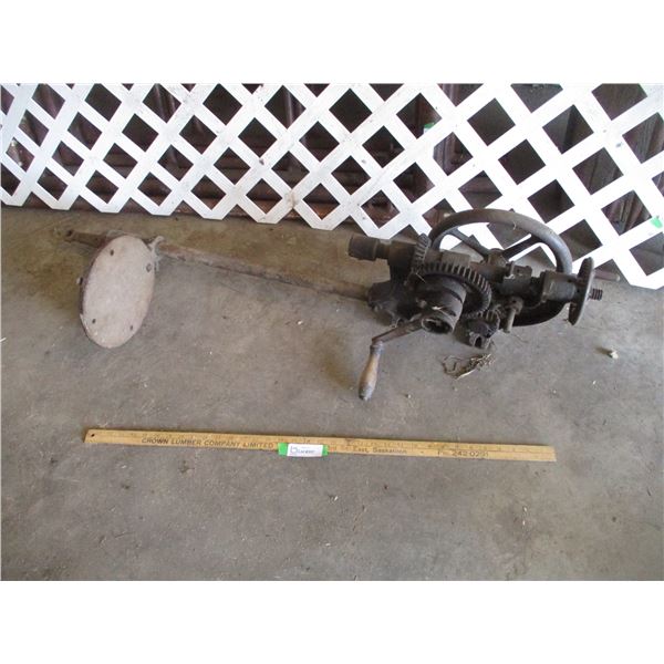 Antique Post Drill Press