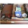 Image 1 : Partial Chisel Set, Plumbing Supplies, Safety Knife, Hex Key Set, Weed Warrior Attachment