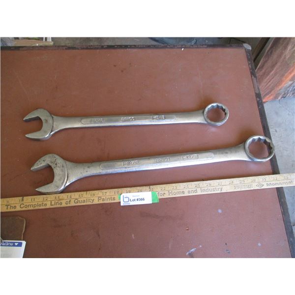 (2 Times Bid Price) (2) Wrenches - 1-5/8" & 1-13/16"