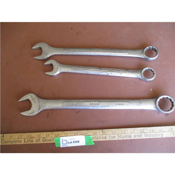 (3 Times Bid Price) (3) Wrenches - 1-5/16", 1-1/16", 1-1/4"