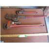 Image 1 : (3) Pipe Wrenches