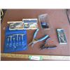 Image 1 : (2) Small Calipers in Cases, Keys, Snap Ring Pliers, Telescoping Gauge Tools Set