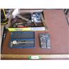 Caliper, Hollow Punch Set, Claw Hammer, Wire Brush, Square, etc.