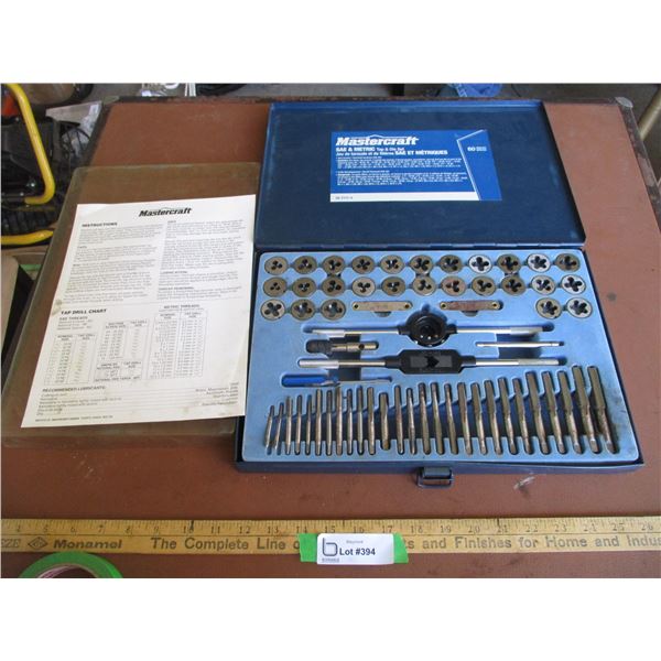 Mastercraft Tap & Die Set - Standard & Metric