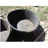 Image 3 : (2 Times Bid Price) (2) 16" Rubber Feed Tubs