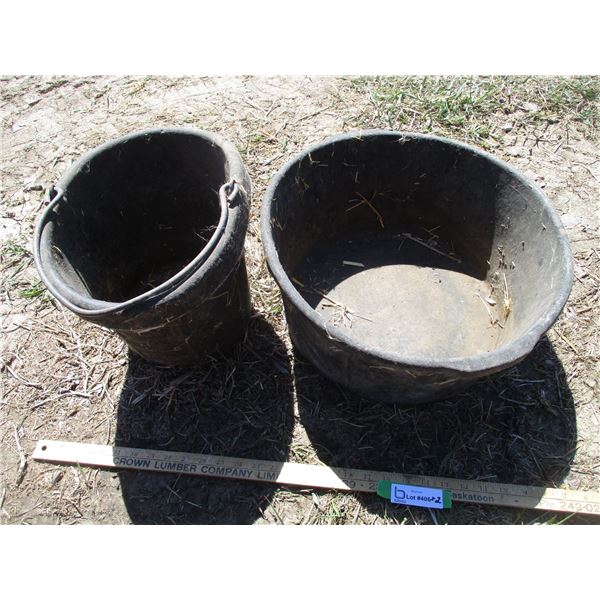 Rubber Feed Tub, Rubber Feed Pail
