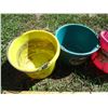 Image 2 : (3) Small Plastic Pails