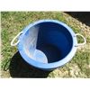 Image 2 : Blue Feed Tub - 17 Gallon