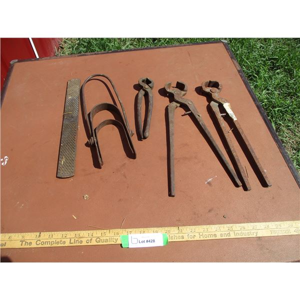 Gate Latch, Rasp, (3) Nippers