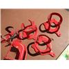 Image 3 : (6) Red Bridle Hooks