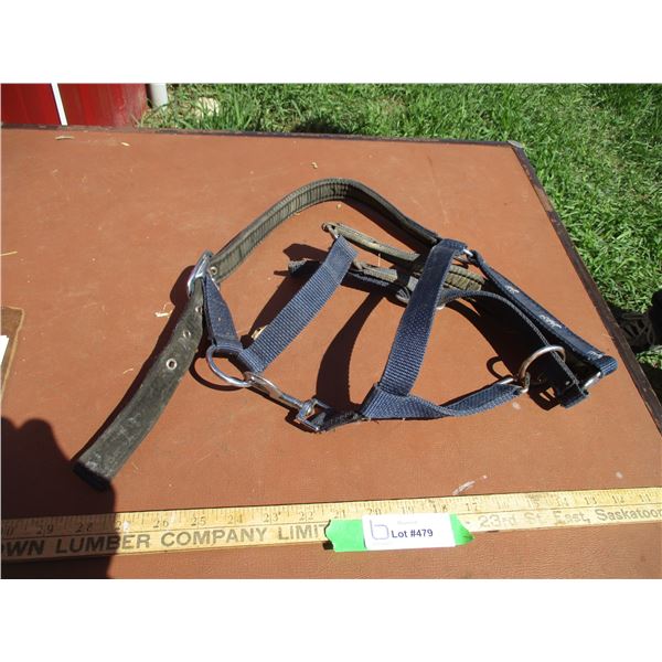 Double Stitched Horse Halter