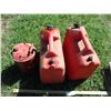 Image 1 : (3) Gas Cans - One is Metal