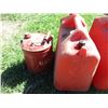 Image 2 : (3) Gas Cans - One is Metal