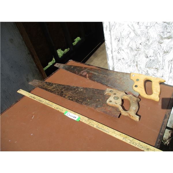 (2) Hand Saws