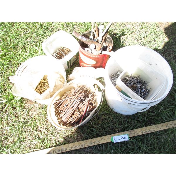 Miscellaneous Nails, Fencing Staples, Bolts, Screws, etc.
