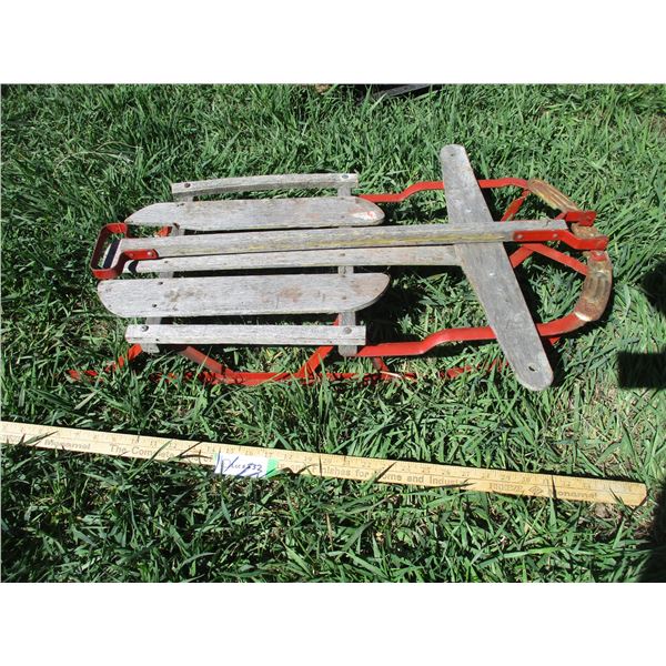 Vintage Kids Sled