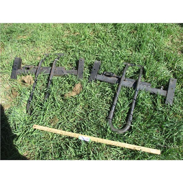 (2) Cattle Chute Backstops