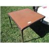 Image 1 : Folding Card Table