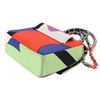 Image 3 : Chanel Mini Flap Bag Crossbody multi: white, black, red, green, blue, purple Can