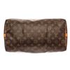 Image 5 : Louis Vuitton Bandouliere Speedy Boston Bag Brown Coated Canvas