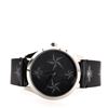 Image 2 : Gucci Timeless Bee Star Hologram Quartz Watch Stainless Steel & Leather 38 Black