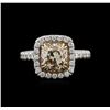 18KT White Gold 2.37 ctw Diamond Ring