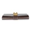 Image 4 : Hermes Medor 29cm clutch brown leather