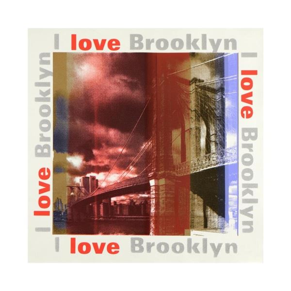 I Love Brooklyn by Steve Kaufman (1960-2010)