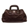 103  Chanel Brown Leather CC Handbag