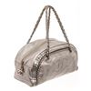 Image 2 : Chanel Silver Leather Doctor Shoulder Bag