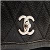 Image 5 : Chanel Flap Bag Single flap shoulder Black Leather