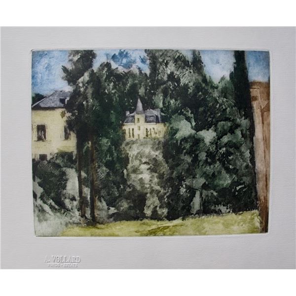 MAISON ET PAYSAGE by Cezanne, Paul