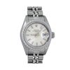 Image 1 : Rolex Ladies Stainless Steel Silver Index 26MM Quickset Datejust Wristwatch