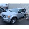 Image 1 : *R* *TOW* 2011 FORD ESCAPE XLT, 4DR SUV, GREY, VIN 1FMCU0D78BKB62454,