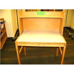 Desks: 3' W x 2' D x 4' H  Desks (20)