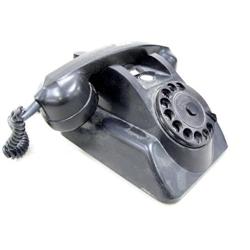 black art deco style telephone made in Holland (16)
